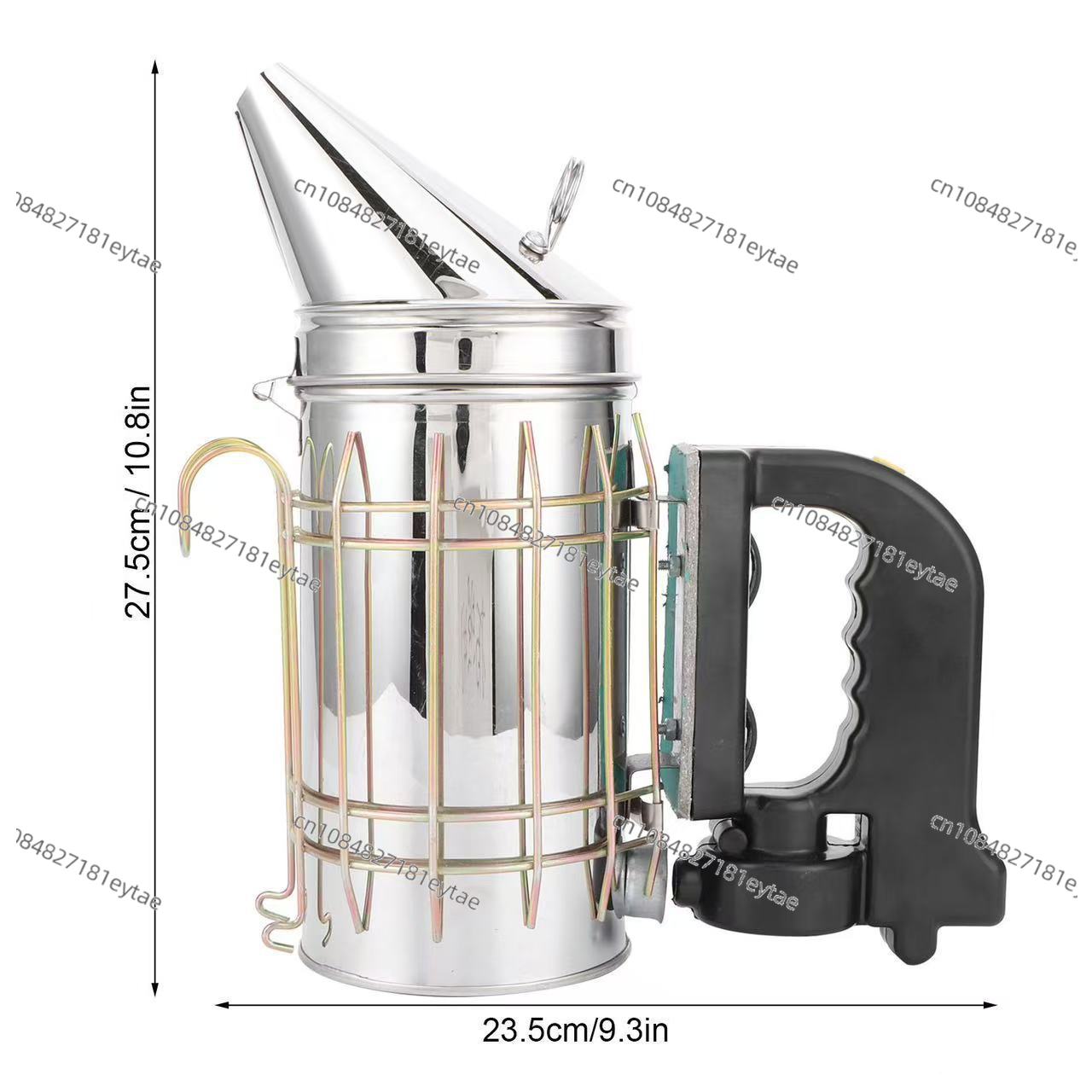 Bee Smoker Tool - Fumigador Elétrico de Aço Inoxidável com
