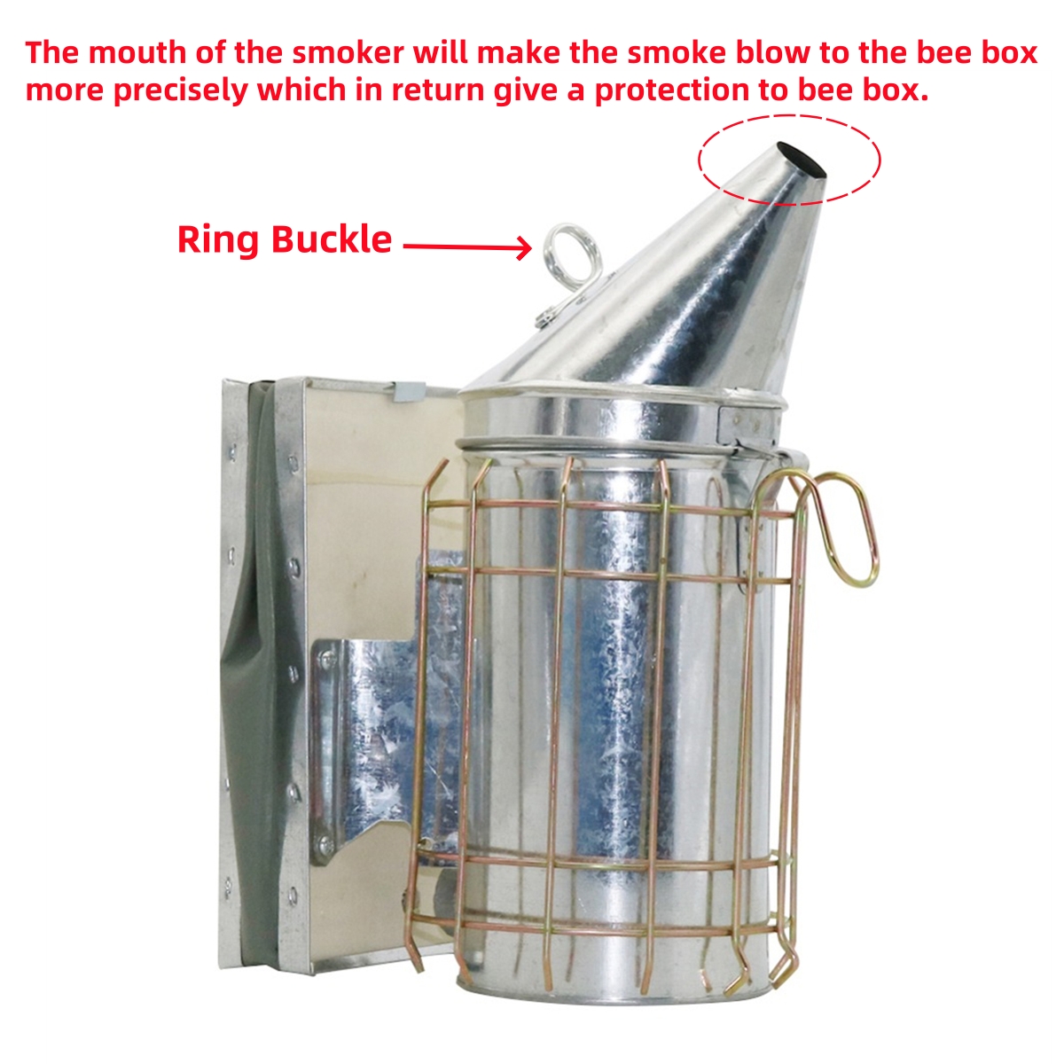 Apicultura de aço inoxidável c - Bee Smoker Tool avaliação e preço