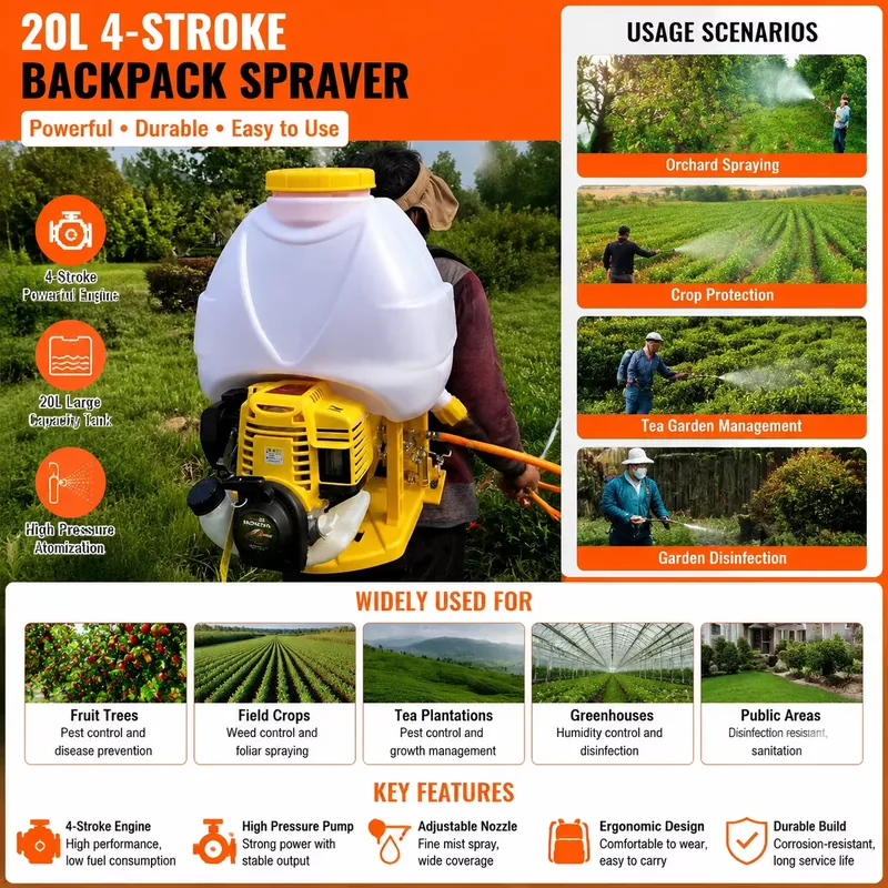 Pulverizador Agrícola Costal I - Crop Sprayer Backpack avaliação e preço